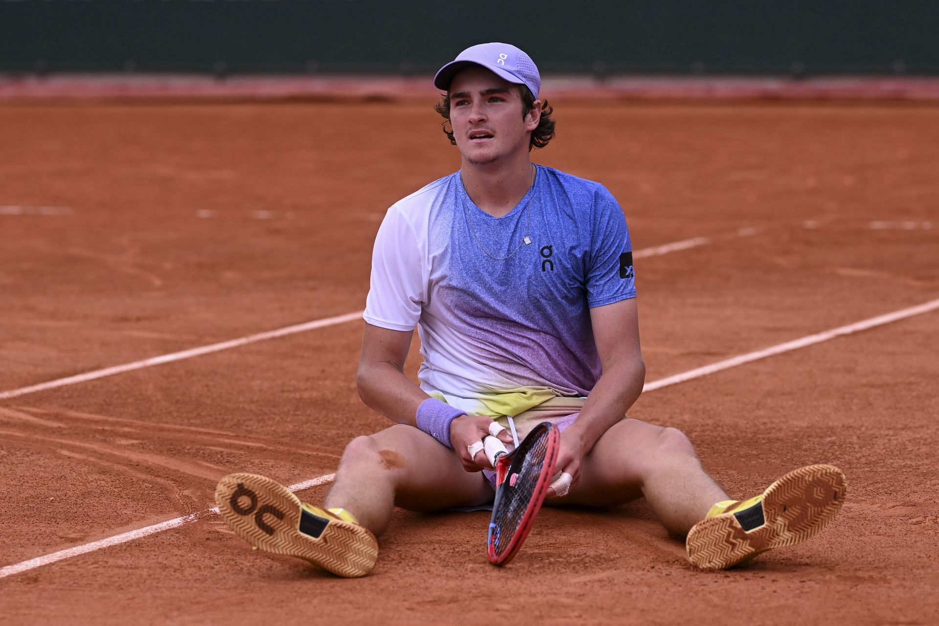 Joao Fonseca looks on after reaching French Open 3R | Image Source: Getty
